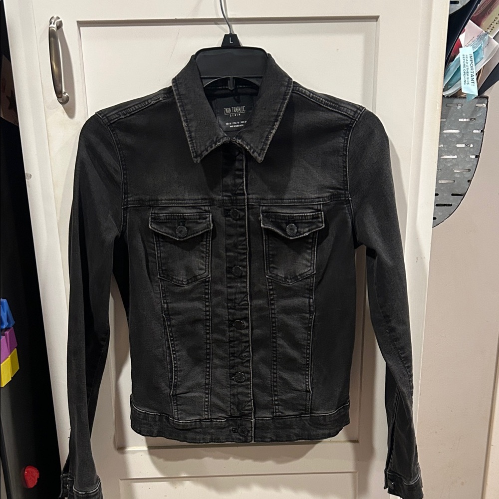 Zara Charcoal motorcycle jacket